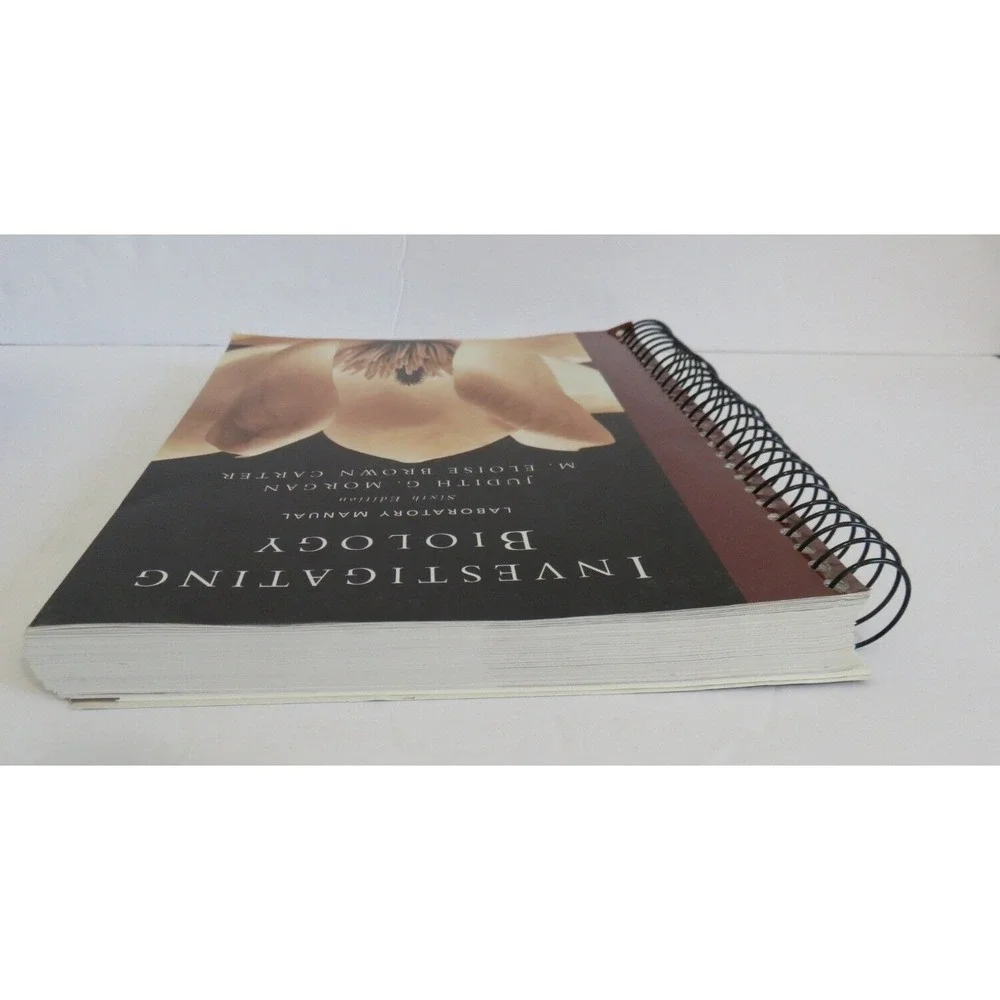 INVESTIGATING BIOLOGY LAB MANUAL By‎ Judith Neil A. Campbell Morgan Spiral Bound